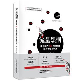 流量黑洞：席卷国内70个新物种爆红逻辑与方法PDF电子书下载