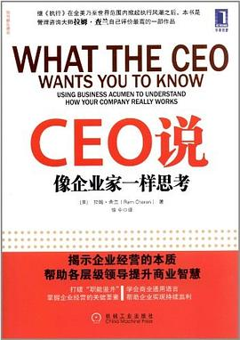 CEO说