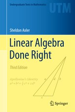 Linear Algebra Done Right (3rd ed)PDF电子书下载