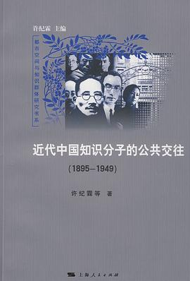 近代中国知识分子的公共交往PDF电子书下载